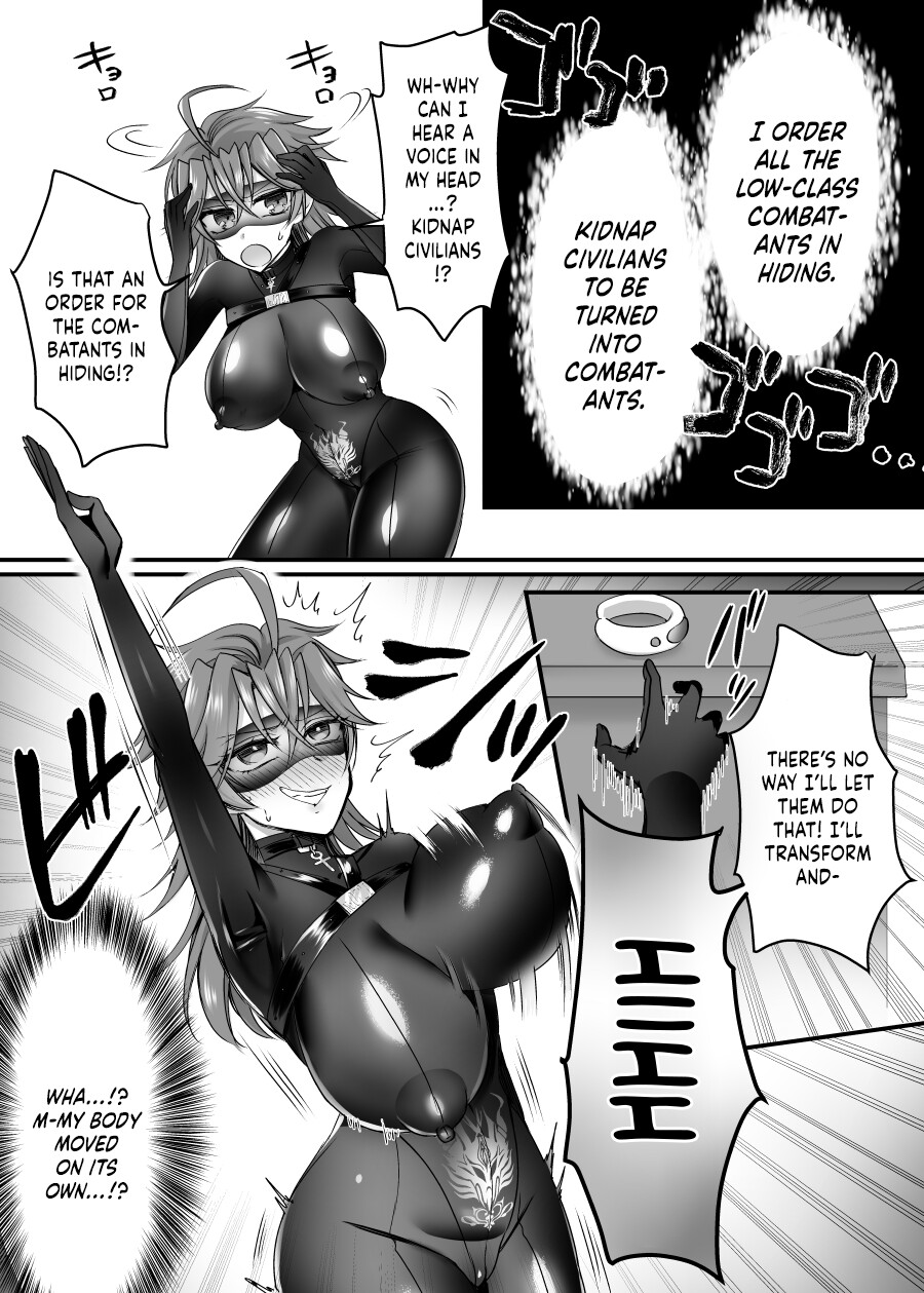 Hentai Manga Comic-Saber Red ~The Weakling Female Fighter Hero of Justice ~-Read-9